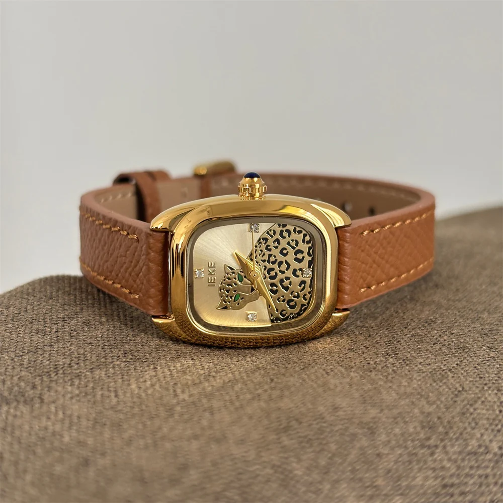 IEKE Tiger fashionable leather belt watch - Image 2